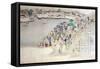 Illustrated Roll-null-Framed Stretched Canvas