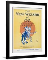 Illustrated Title Page Showing the Scarecrow and the Tin Woodman-William Denslow-Framed Giclee Print