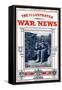 Illustrated War News - Canadians on the Western Front-null-Framed Stretched Canvas