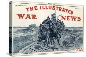 Illustrated War News Front Cover, Artillery-Richard Caton Woodville-Stretched Canvas