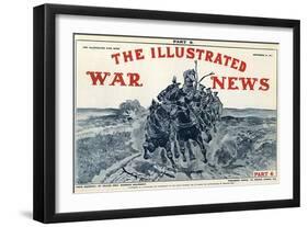 Illustrated War News Front Cover, Artillery-Richard Caton Woodville-Framed Art Print