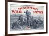 Illustrated War News Front Cover, Attacking Infantrymen-Richard Caton Woodville-Framed Art Print