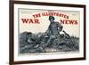 Illustrated War News Front Cover, Soldier Writing Letter-Richard Caton Woodville-Framed Premium Giclee Print