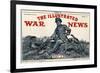 Illustrated War News Front Cover, Soldier Writing Letter-Richard Caton Woodville-Framed Premium Giclee Print