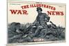 Illustrated War News Front Cover, Soldier Writing Letter-Richard Caton Woodville-Mounted Premium Giclee Print