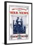 Illustrated War News - King Decorates Munition Worker-null-Framed Art Print