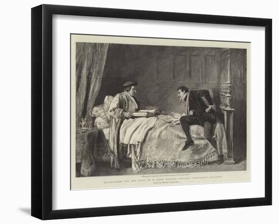 Illustrating the New Story by H Rider Haggard, Entitled Montezuma's Daughter-John Seymour Lucas-Framed Giclee Print