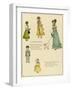 Illustration, a Genteel Family-Kate Greenaway-Framed Art Print