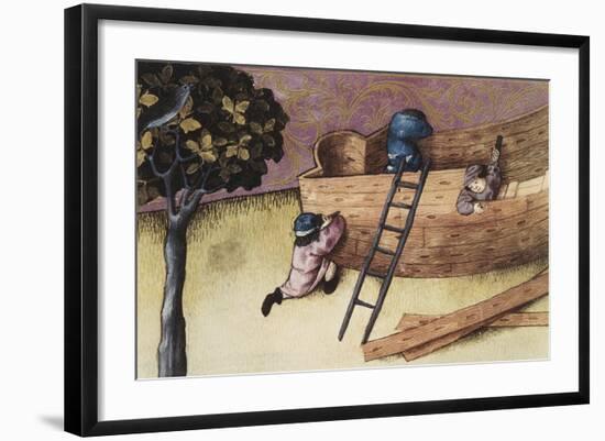 Illustration About the Teak Tree-null-Framed Art Print