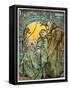 Illustration by Alphonse Mucha from Clio a Work by French Author Anatole France. 1900. Mucha (1860-Alphonse Marie Mucha-Framed Stretched Canvas