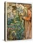 Illustration by Alphonse Mucha from Clio a Work by French Author Anatole France. 1900. Mucha (1860-Alphonse Marie Mucha-Stretched Canvas