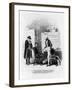 Illustration Depicting a Scene from the Charles Dickens Novel Martin Chuzzlewit-null-Framed Photographic Print