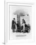 Illustration Depicting a Scene from the Charles Dickens Novel Martin Chuzzlewit-null-Framed Photographic Print