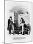 Illustration Depicting a Scene from the Charles Dickens Novel Martin Chuzzlewit-null-Mounted Photographic Print