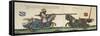 Illustration Depicting Wilhelm Von Bayern Clashing with Johannes Von Pin in Tournament-null-Framed Stretched Canvas