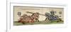 Illustration Depicting Wilhelm Von Bayern Clashing with Wurttemberg Knight in Tournament-null-Framed Giclee Print