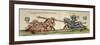 Illustration Depicting Wilhelm Von Bayern Clashing with Wurttemberg Knight in Tournament-null-Framed Giclee Print