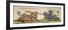 Illustration Depicting Wilhelm Von Bayern Clashing with Wurttemberg Knight in Tournament-null-Framed Giclee Print