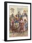 Illustration for a Christmas Carol by Charles Dickens-Charles Edmund Brock-Framed Giclee Print