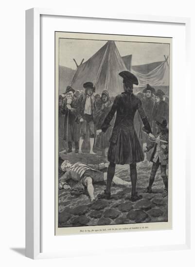 Illustration for a Colonel of the Empire-Richard Caton Woodville II-Framed Giclee Print