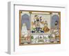 Illustration for a Manuscript on the Worship of Srinathji, Rajasthan, Early 19th Century-null-Framed Giclee Print