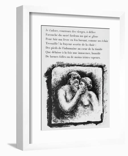 Illustration for Afternoon of Faun-Stephane Mallarme-Framed Giclee Print