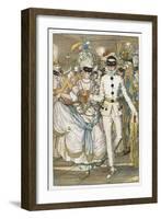 Illustration for Book Le Livre De La Marquise-Konstantin Andreyevich Somov-Framed Giclee Print