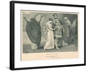 Illustration for Coriolanus-Henry Marriott Paget-Framed Giclee Print