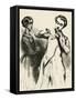 Illustration for Cousin Bette-Honore de Balzac-Framed Stretched Canvas