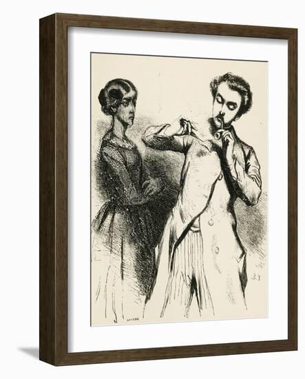 Illustration for Cousin Bette-Honore de Balzac-Framed Giclee Print