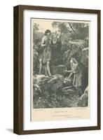 Illustration for Cymbeline-Charles Green-Framed Giclee Print