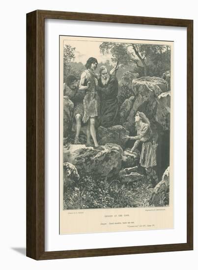 Illustration for Cymbeline-Charles Green-Framed Giclee Print