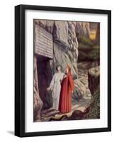 Illustration for Dante's Divine Comedy-Tancredi Scarpelli-Framed Giclee Print