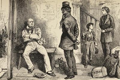 'Illustration for David Copperfield, Novel by Charles Dickens' Giclee