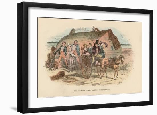 Illustration for David Copperfield-Hablot Knight Browne-Framed Giclee Print