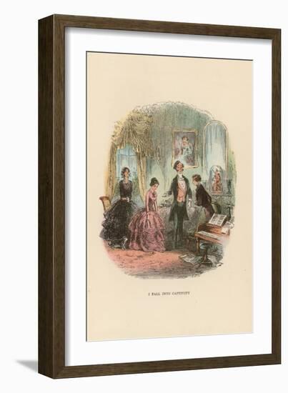 Illustration for David Copperfield-Hablot Knight Browne-Framed Giclee Print