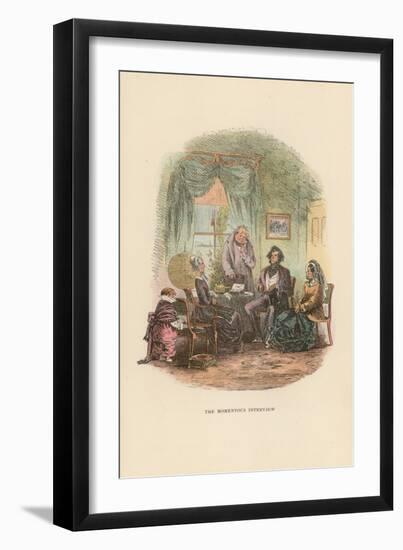 Illustration for David Copperfield-Hablot Knight Browne-Framed Giclee Print