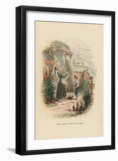 Illustration for David Copperfield-Hablot Knight Browne-Framed Giclee Print