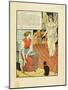 Illustration for Fairy Tale Cinderella-Walter Crane-Mounted Giclee Print