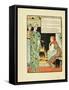 Illustration for Fairy Tale Cinderella-Walter Crane-Framed Stretched Canvas