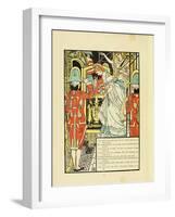 Illustration for Fairy Tale Cinderella-Walter Crane-Framed Giclee Print