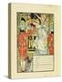 Illustration for Fairy Tale Cinderella-Walter Crane-Stretched Canvas
