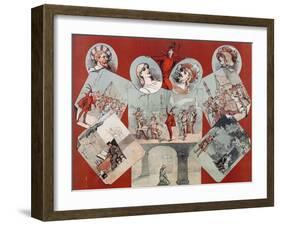 Illustration for Faust-Charles Gregory-Framed Giclee Print