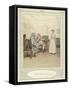 Illustration for Goldsmith's She Stoops to Conquer-Hugh Thomson-Framed Stretched Canvas