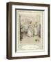 Illustration for Goldsmith's She Stoops to Conquer-Hugh Thomson-Framed Giclee Print