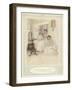 Illustration for Goldsmith's She Stoops to Conquer-Hugh Thomson-Framed Giclee Print