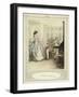 Illustration for Goldsmith's She Stoops to Conquer-Hugh Thomson-Framed Giclee Print