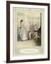 Illustration for Goldsmith's She Stoops to Conquer-Hugh Thomson-Framed Giclee Print