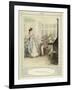 Illustration for Goldsmith's She Stoops to Conquer-Hugh Thomson-Framed Giclee Print