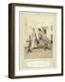 Illustration for Goldsmith's She Stoops to Conquer-Hugh Thomson-Framed Giclee Print